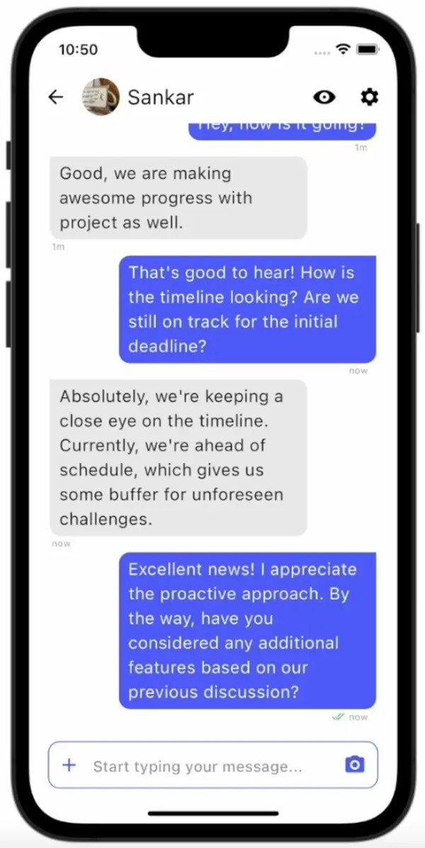 Mask Mode Feature Screenshot