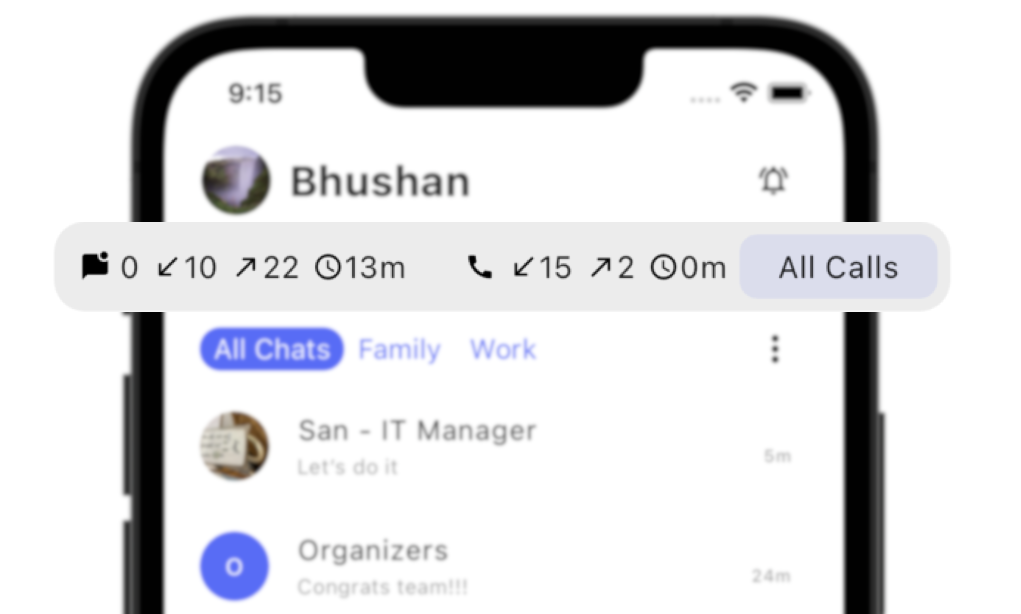 Statistics Feature Screenshot